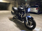 Yamaha Fazer FZS600 streetfighter avec support compteur monté