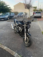 Yamaha Fazer FZS600 streetfighter avec support compteur monté