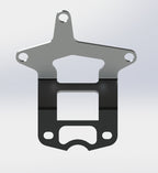 Support compteur Yamaha Fazer FZS 600 (1998-2003) – Aluminium – Fabrication française